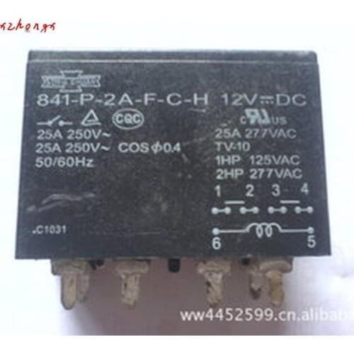 841-P-2A-F-C-H 12VDC relay