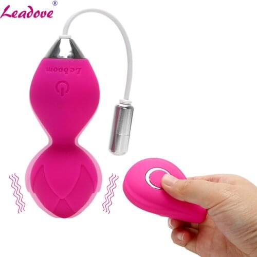 Kegel Ball Vibrating Egg Wireless Remote Control Exercise Vaginal Tightening Sex Toys for Women Clitoris Stimulator TD0247
