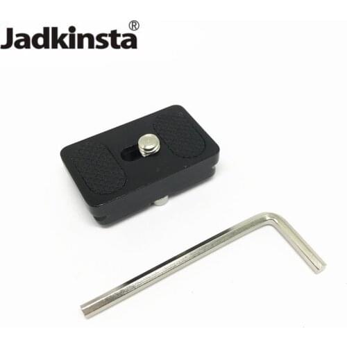 Tripod Monopod 25mm Width Quick Release Plate with 1/4" Screw for Ball Head Arca Swiss Benro include Wrench PU-25