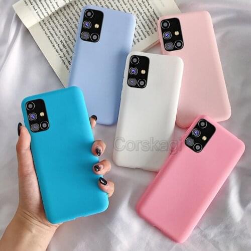 Silicone Case for Samsung Galaxy A12 A42 A52 A72 A11 A21S A31 A51 A71 A41 A32