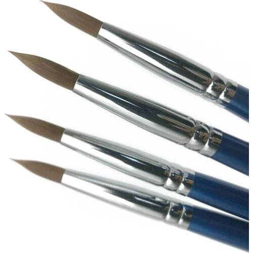 4pcs 8# Dental Pen Dental Porcelain 8# Brush Pen Dental Lab Supplies Dental Materials