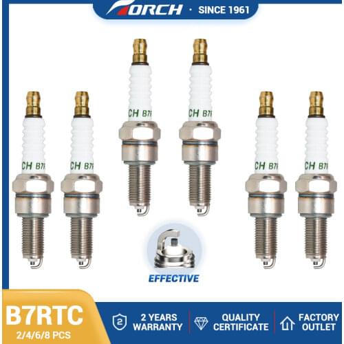 B7RTC Spark Plug for NGK CR8E 1275 for Yamaha YZ250F YZ450F Suzuki DRZ400 SV650 Kawasaki KLX300 KLX300R 920701169 920700019