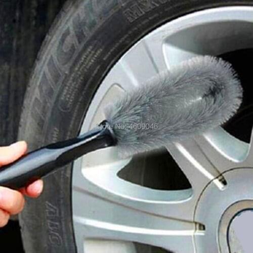 1PCS Car Wheel Tire Rim Scrub Wash Scrub Accessories for mercedes cla opel meriva renault clio volvo v60 bmw e61 x3 e83 polo 6r