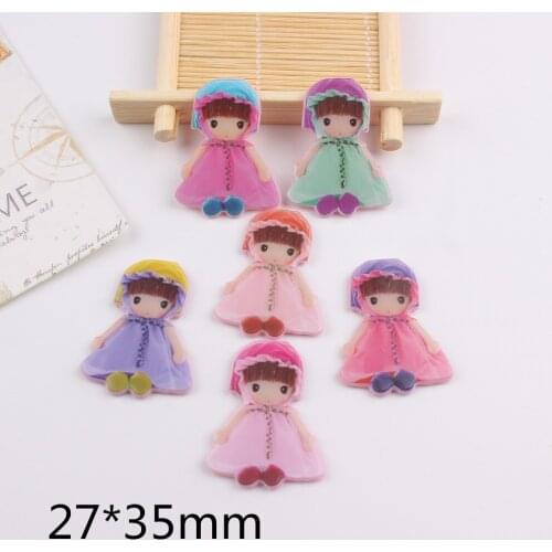 10pcs/lot kawaii planar resin baby resin cabochons mix colors for kids accessories