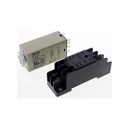 12VDC H3Y-2 max 5s Power On 3A Time Delay Relay Solid-State Timer DPDT 8Pins
