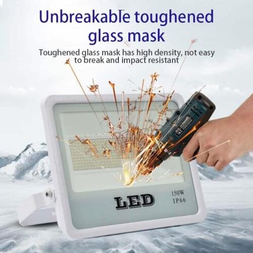 220V LED Flood Light 10W 30W 50W 100W Reflector Floodlights Waterproof IP66 Spotlight Wall Outdoor Lighting 2021 Searchlight