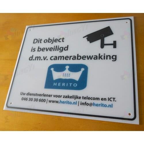 Custom Print Acrylic Signs (size: 15X20CM, custom size is avaialble)