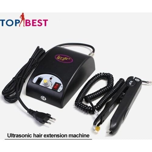 Loof Hair Extension Assistant Ultrasonic Connector Iron Machine Professional Hair Salon Tools Digital Not Hot For Cold Fusion