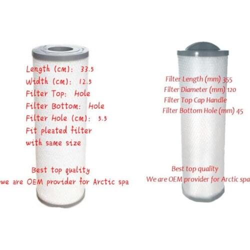 Arctic Spa Pure Silver Sentinel Filter Premium filter top quality best spa filter suit Most china spas US hot tub and so on