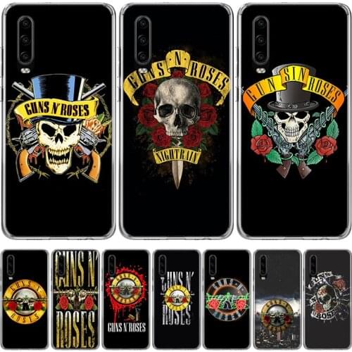 Guns n roses Good Time Phone Case for Huawei P40 P30 P20 Mate 30 20 10 Pro P10 Lite P Smart Z + 2019 Gift Coque Cover Capa