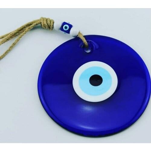 Decorative Big Evil Eye 12cm Glass Bead Pendant Charm Turkish Amulet Talisman Nazarlik