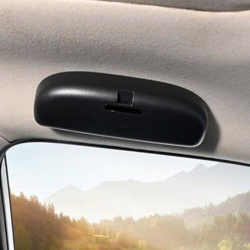 Car Universal Sunglasses Hard Shell Holder Car Visor Holder Car Holder Glasses Frame Car Access Driver Seat Modification