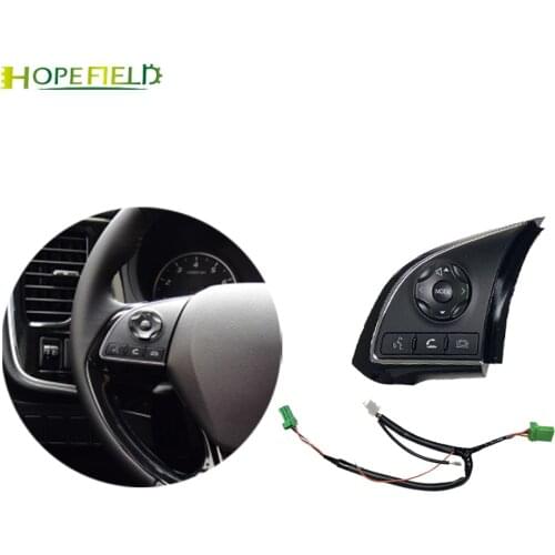 Steering Wheel Audio Button Car Media Player Control Switch Bluetooth Button For Mitsubishi Outlander 3 2016-2018 Xpander ASX