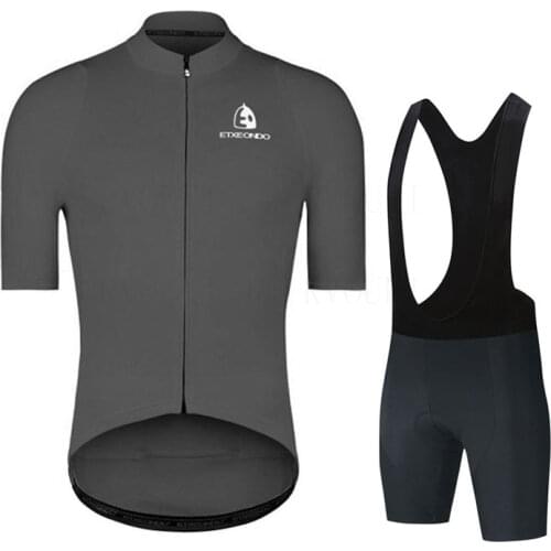 Etxeondo Pro Team Cycling Jersey Set Summer Short Sleeve Bike Uniform Mountain Bike Tour De Riding Jersey Maillot Ropa Ciclismo