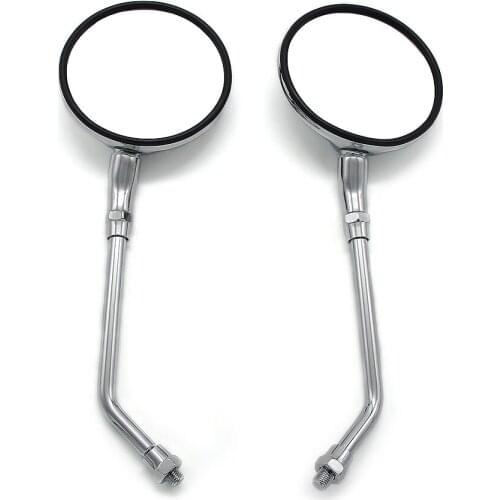 Motorcycle Back View Mirror Electric Bicycle Rearview Mirrors Moped Side Mirror 10mm Round For Honda CB400SS Shadow 750 VT750