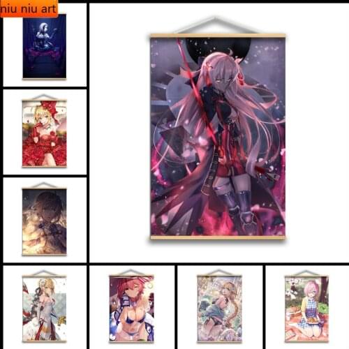 Anime FGO Fate Grand Order Diamond Painting Diamond Mosaic Cross Stitch Kits Full Diamond Embroidery Room Decoration
