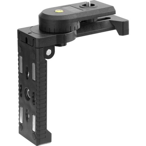 360° Rotation 90° Adjustable Angle Laser Level Wall-mounted Bracket for Woodworking Tile Layout Wallpapering