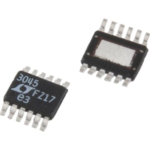 New original positive voltage LT3045EMSE MSOP-12 ultra-low noise linear adjustable voltage regulator IC chip LT3045