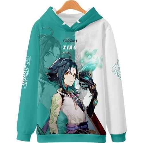 3-16 Years Kids Hoodie 3D Print Genshin Impact Hoodies Boy Kids Sweatshirt Fashion Men women Hooded Hip Hop Clothes Tracksuits