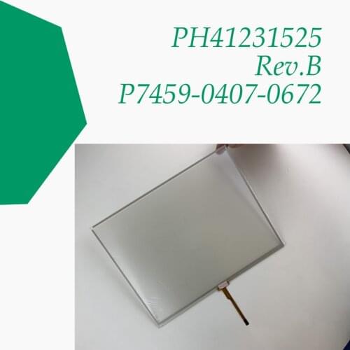 PH41231525 Rev.B P7459-0407-0672 Touch Screen Glass for machine Panel repair~do it yourself, Have in stock