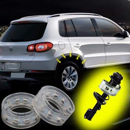 Spring Bumper Power Auto-buffers Springs Bumpers Cushion 2 Pieces Car Shock Absorber Auto Buffers Car-styling
