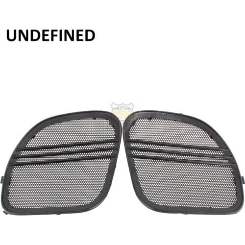 Motorcycle Parts Black Tri-Line Speaker Grills Cover Trim For Harley Road Glide FLTRX 2015 2016 2017 2018 UNDEFINED