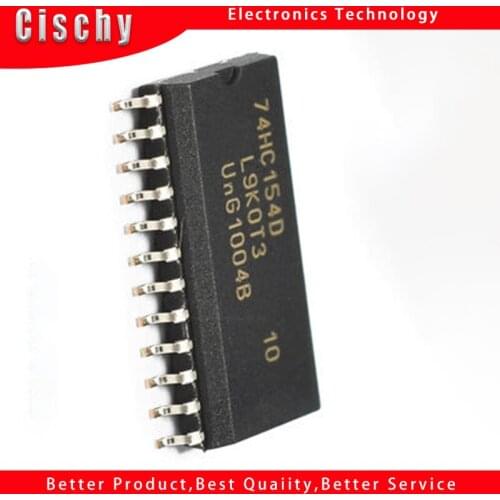 10pcs/lot 74HC154D SOP-24 74HC154 SOP In Stock