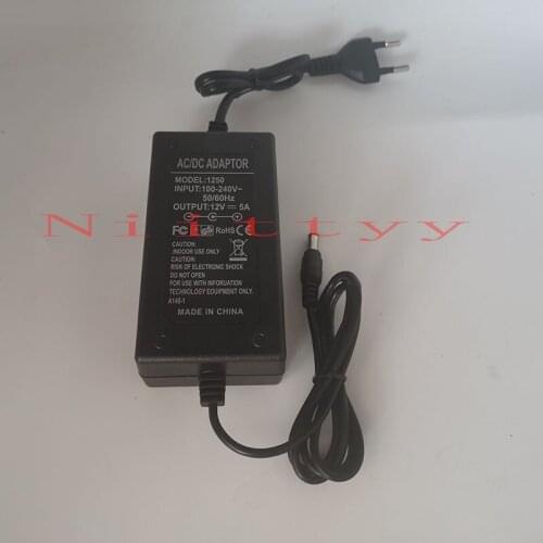 12V Power Supply Adapter Charger 5A Transformer LED Driver UK AU US EU Plug 5.5mm x 2.5mm DC Ouput For pandora games