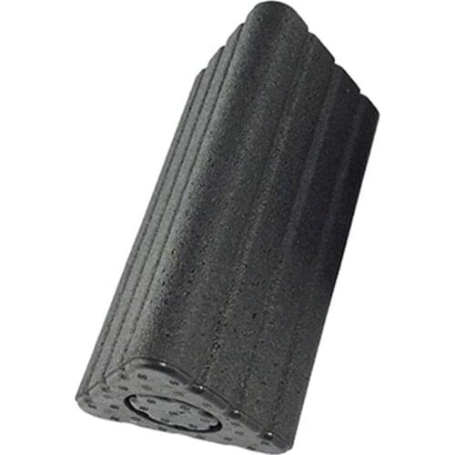 2 in 1 Fitness Yoga Blocks Muscle Roller Stick Triangular Pilates Foam Back Roller Gym Fitness Yoga Column