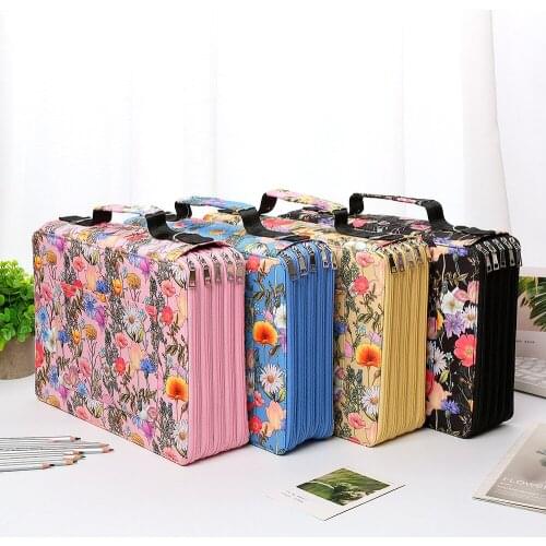 480 Slots Pencil Case for Girls School Pencilcase Kawaii Stationery Organizer Pen Bag Large Capacity Penal Box Big Office Pouch