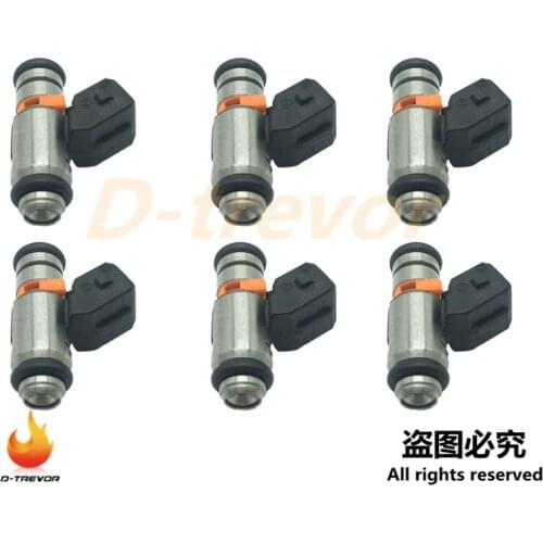 6pcs OEM Fuel injector nozzle IWP127 for Ford Fiesta & Ecosport 1.6L 2003-2006 2N1U9F593JA IWP127