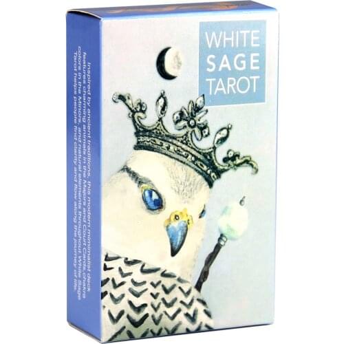 White Sage Tarot Cards The Nightmare Before Tarot Deck The Perfect Gift Light Seers Angel Tarot Occult Modern Witch Game