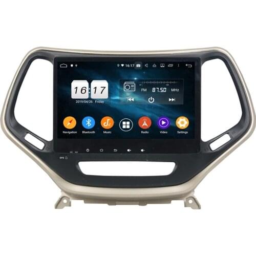 CarPlay PX6 Android 10 Car Audio DVD Player for Jeep Cherokee 2016 2017 Stereo Radio GPS WIFI Bluetooth 5.0 Multimedia Player