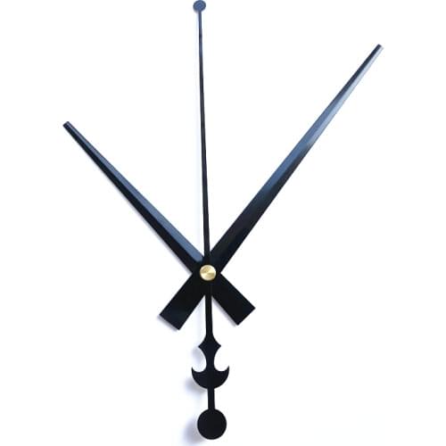 Best Sale Black Metal 50Sets Quartz Clock Needle Clock Hands For DIY Clock