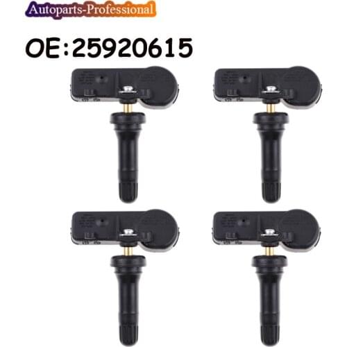 4pcs/lot TPMS Tire Pressure Sensor For Chevrolet GMC Chevy Cadillac For Truck Yukon Suburba 25920615 15922396/20923680/25799331