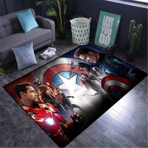 Cartoon 80x160CM Kids Play Mat Washable Spiderman Carpet for Living Room Washable Floor Rug Carpet for Parlor Mat Bedroom