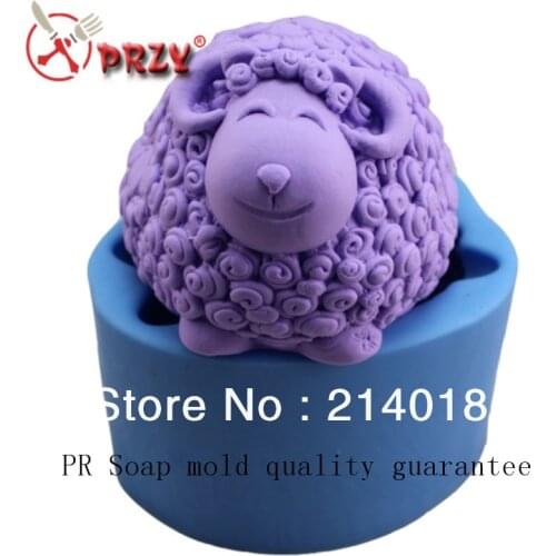 Soap Mold (no Odor, No Oil Stains) Cake Decoration Mold Manual Soap Mold Fondant Mould NO:SO119 Free Shipping Goat Silicon PRZY
