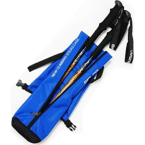 Humanized design of outdoor climbing stick backpack crutch bag portable folding