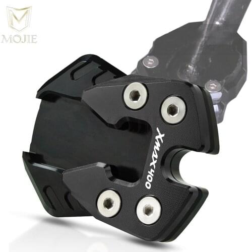 Motorcycle Mount Foot Stand Center stand Extension Enlarger Pad For YAMAHA XMAX400 X-MAX400 XMAX X-MAX X MAX 400 2017 2018 2019