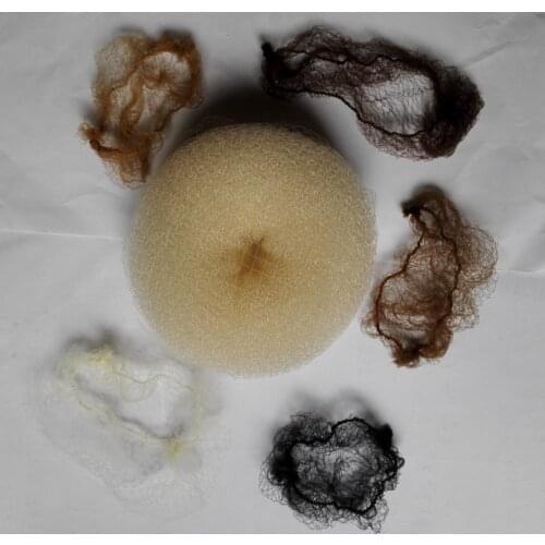 100pcs hairnet 5mm nylon ballet bun hair nets Mesh Dance Skating Snoods Hair Net Bun Cover