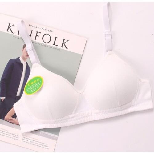 Girl Underwear Bras for Teen Kids Young Girls Lingerie Students Small Breast Women Training Bras Letter Print 12 14 16