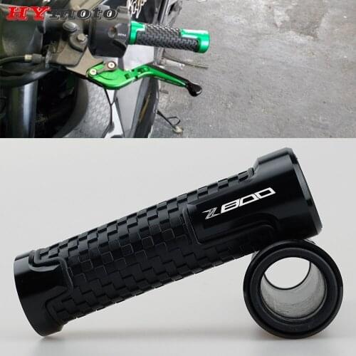 Newest 7/8''22MM Motorcycle CNC Accessories Handle Grips Motorbike Handlebar Grip For KAWASAKI Z800 Z 800 2013 2014 2015 2016