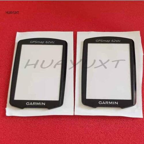 Original used Glass cover screen for GARMIN GPSMAP 62STC with Touch screen digitizer for GPSMAP62STC Repair replacement