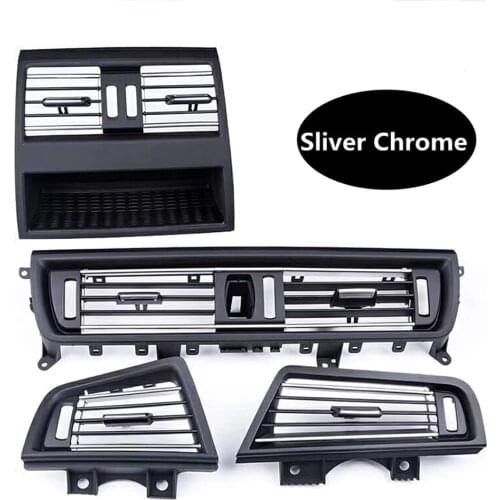 LHD Front Center Air Outlet Vent Dash Panel Grille Cover For BMW F10 F11 F18 5 Series 520 523 525 528 530 535 64229166883
