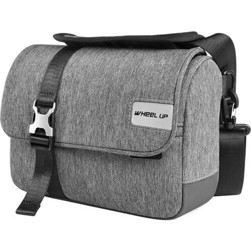 Bike Front Bag Large Capacity Waterproof Bike Handlebar Storage Bag with Shoulder Strap for Road Mountain Bikes