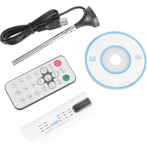 SCLS New USB 2.0 Digital DVB-T/T2 SDR+DAB+FM HDTV TV Tuner Receiver Stick