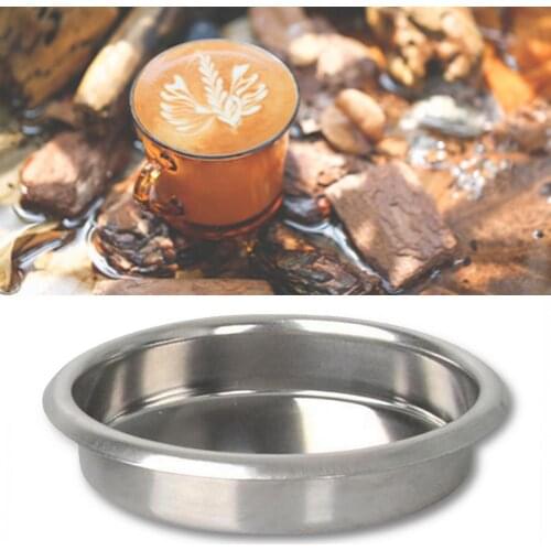 51MM Blind Filter Basket Convenient Easy to Use Stainless Steel Heat-resistant Mini Blind Portafilter Tool for Delongh EC680/EC6