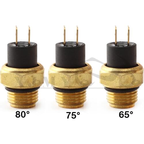 Motorcycle Electric Radiator Coolant Fan Water Temperature Thermostat Switch Temp Sensor M16 for 200 250 400 450