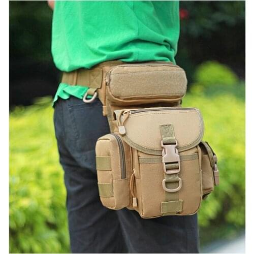 Waterproof Oxford Cloth Army Fans Sports Drop Leg Bag A4302