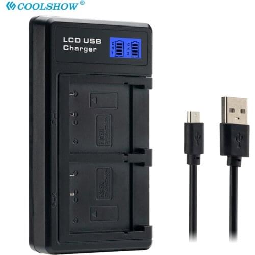 NP-BG1 NP BG1 FG1 LCD Display USB Battery Charger for Sony DSC-H50 H55 H3 DSC-H7 DSC-H9 DSC H10 H20 W100 BG1 Camera Charger